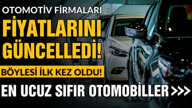 En ucuz sıfır arabalar!