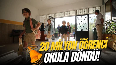 Okullarda ara tatil sonrası ilk ders zili çaldı