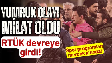 RTÜK'ten spor yayınlarına ilişkin karar!