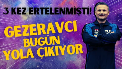 Alper Gezeravcı bugün yola çıkıyor!