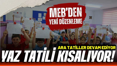 MEB kararını verdi, yaz tatilleri kısalacak!