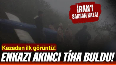 Reisi'yi taşıyan helikopterin enkazını AKINCI TİHA buldu!