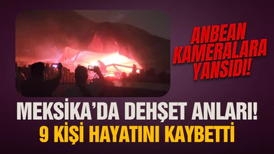 Meksika'da sahne çöktü, 9 kişi hayatını kaybetti!