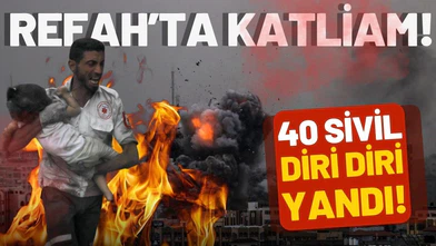 İsrail, Refah'ta mülteci kampını vurdu!