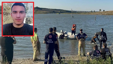 Gölete giren 2 kardeşten biri boğuldu, diğeri hastaneye kaldırıldı