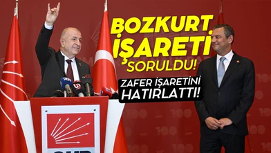 Özgür Özel'den "bozkurt işareti" yanıtı!