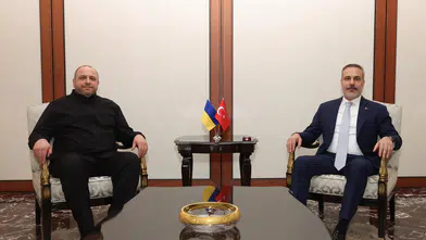 Bakan Fidan, Ukrayna Ulusal Güvenlik ve Savunma Konseyi Sekreteri Umerov ile bir araya geldi