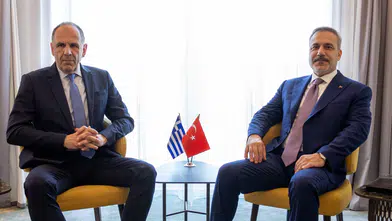 Bakan Fidan, Yunan mevkidaşı Yerapetritis ile görüştü