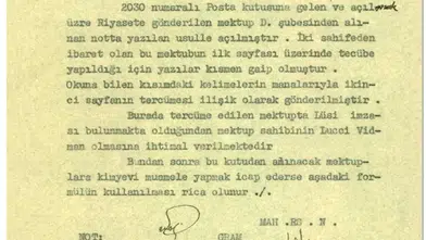 MİT, 1933 yılına ait “gizli mektup açma” formülünü paylaştı