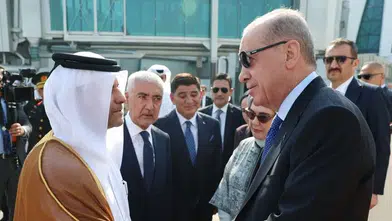 Cumhurbaşkanı Erdoğan, taziye ziyareti için Katar’da