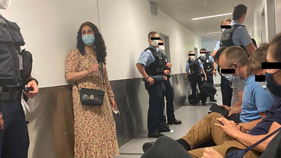 PKK terör örgütüne destek için yola çıkıyorlardı