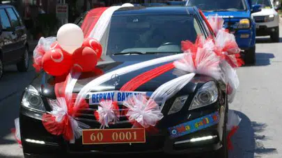 Tokat Valiliğinin makam aracı şehit oğlunun sünnet aracı oldu