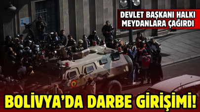 Bolivya'da darbe girişimi!