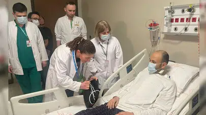 Kalp nakli bekleyen hasta yapay kalple hayata tutundu