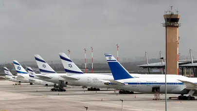 İsrail Ben Gurion Havalimanı uçuşlarına kısıtlama getirdi