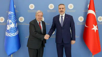 Dışişleri Bakanı Fidan, BM Genel Sekreteri Guterres ile görüştü