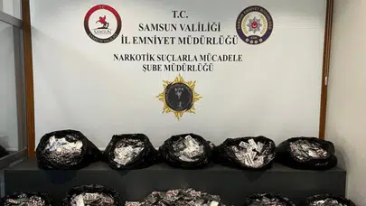 Samsun’da dev narkotik operasyonu: 52 binin üzerinde uyuşturucu hap ele geçirildi