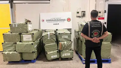 Gümrükler Muhafaza ekipleri 3 ayda 7,2 ton uyuşturucu ele geçirdi