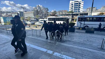 Trabzon merkezli uyuşturucu operasyonunda 76 tutuklama