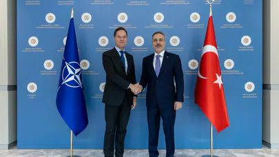 Bakan Fidan NATO Genel Sekreteri Rutte ile görüştü