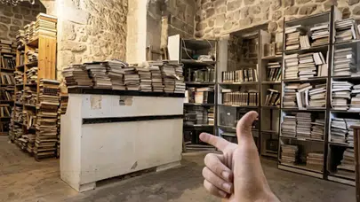 Gazze’de iki tıp öğrencisinden umut veren adım: Harabeye dönen kütüphane yeniden kuruldu