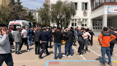 Kahramanmaraş’ta okulda silah sesleri duyuldu