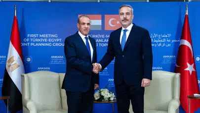 Bakan Fidan, Mısırlı mevkidaşı Abdulati ile görüştü