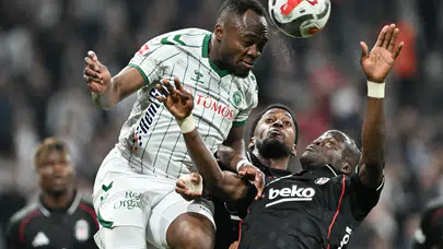 Konyaspor son nefeste final biletini kaptı: Beşiktaş 0-1 Konyaspor