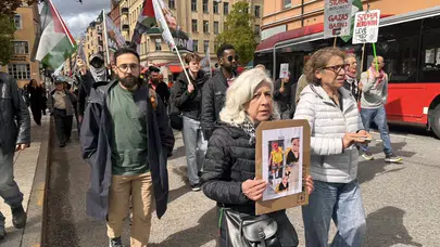 İsveç’te Nekbe’nin 78. yılı dolayısıyla yürüyüş düzenlendi