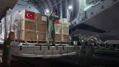 Türkiye’nin 30 tonluk insani yardımı Venezuela’ya ulaştı