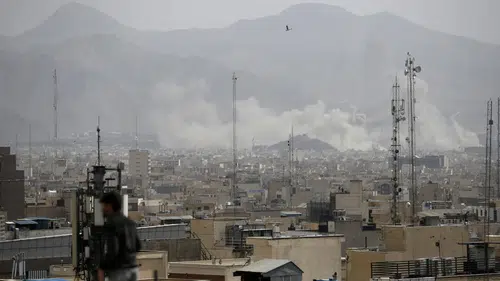 Tahran'da çok sayıda patlama