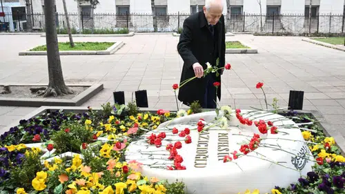 MHP Genel Başkanı Bahçeli, Muhsin Yazıcıoğlu'nun kabrini ziyaret etti