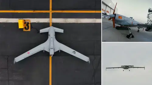 Sınıfının en büyüğü: 2000 kilometre menzilli K2 kamikaze İHA sahneye çıktı