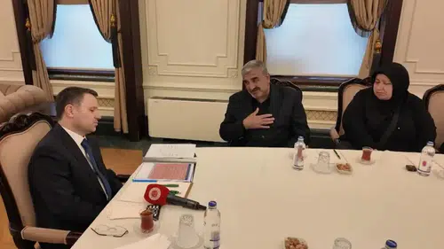 Adalet Bakanı Gürlek, Rojin Kabaiş’in ailesi ve avukatlarıyla bir araya geldi