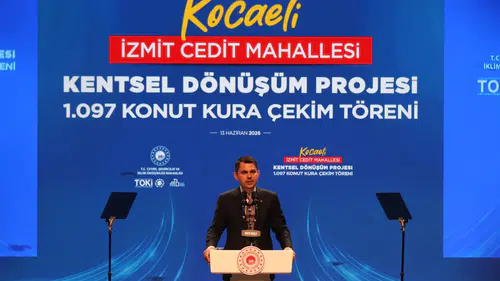 Bakan Kurum: “Türkiye’de kentsel dönüşüm tercih değil, mecburiyettir”