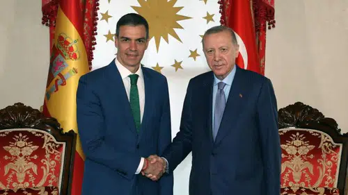 Cumhurbaşkanı Erdoğan, İspanya Başbakanı Sanchez ile görüştü
