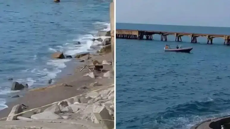 Zonguldak’ta sahile askeri amaçlı olduğu değerlendirilen İHA vurdu