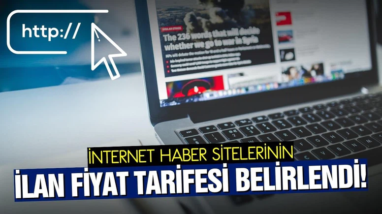 Resmi ilan fiyat tarifesi belirlendi!