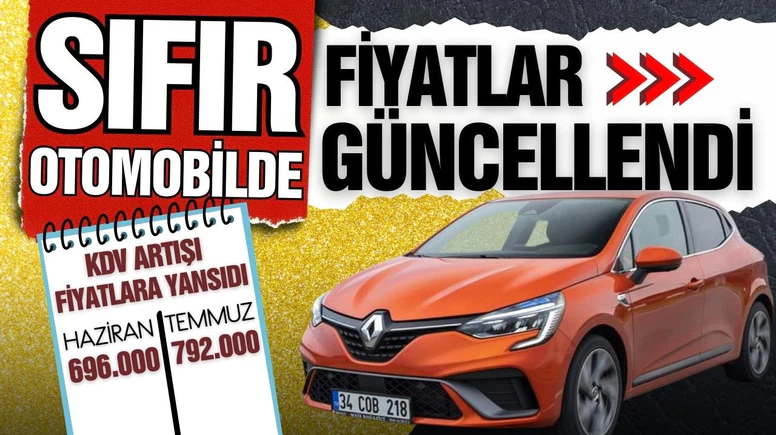 KDV artışı sonrası en ucuz sıfır otomobiller!