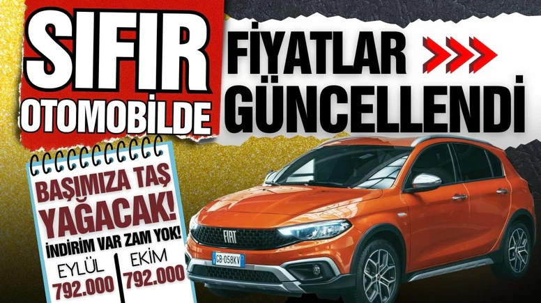 Sıfır araç piyasasının en ucuz modelleri!