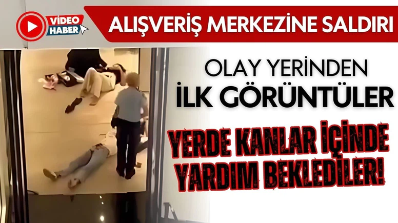 Alışveriş merkezinde bıçaklı saldırı!