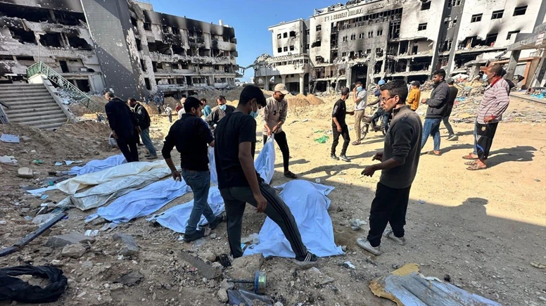 Şifa Hastanesinde toplu mezar bulundu!