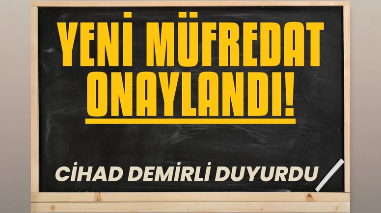 Talim ve Terbiye Kurulu yeni müfredatı onayladı