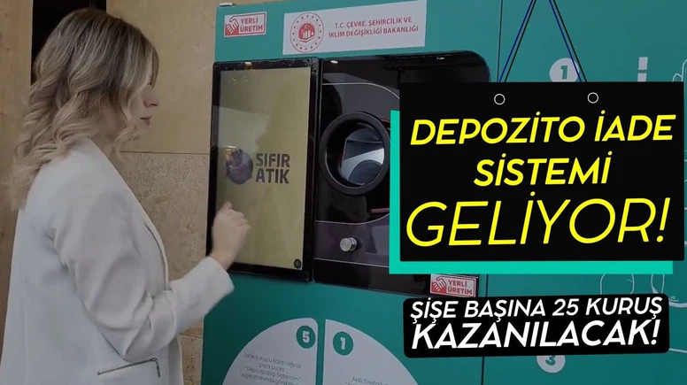 Depozito İade Sistemi geliyor!