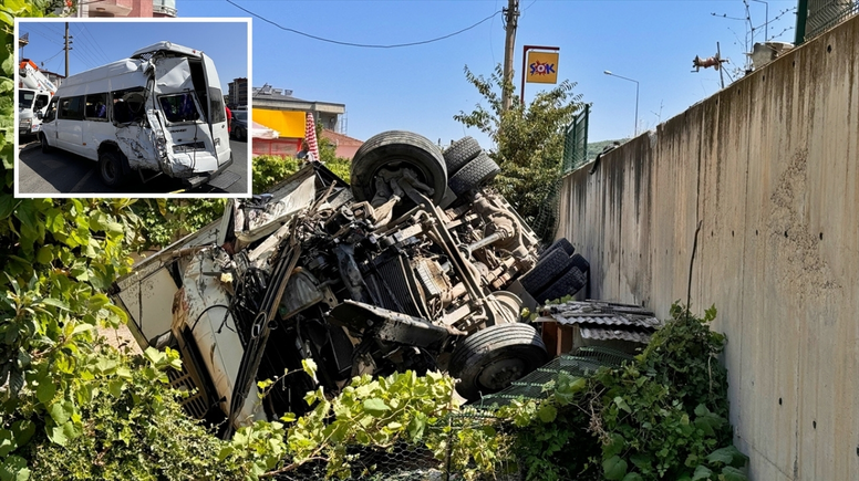 Samsun'da korkunç kaza: 11 yaralı