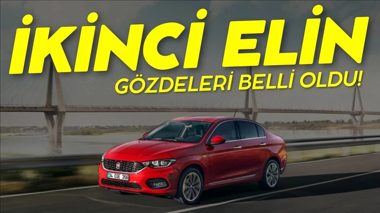 En çok tercih edilen ikinci el oto markaları belli oldu!