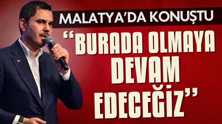 Bakan Kurum: Burada olmaya devam edeceğiz