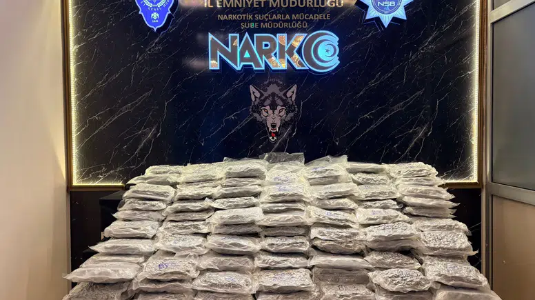 Edirne’de 90 kilo uyuşturucu ele geçirildi