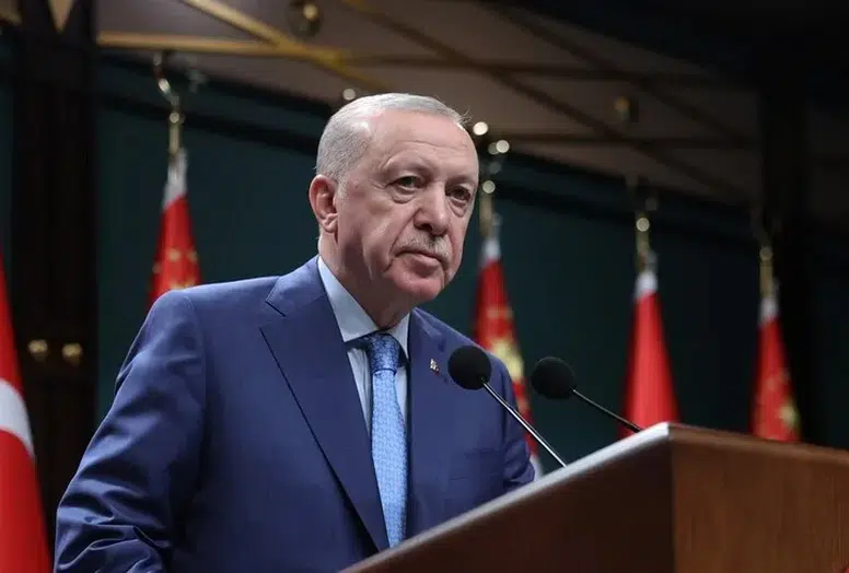 Cumhurbaşkanı Erdoğan’dan şehit polisin ailesine taziye mesajı