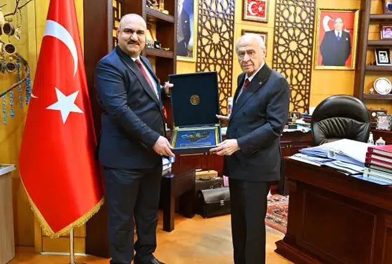 Bahçeli, Kerkük Valisi Ağa’yı kabul etti